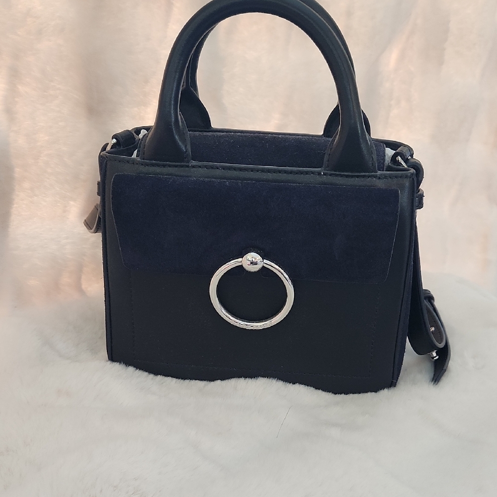 Stylish Black and Navy Mini Bag
